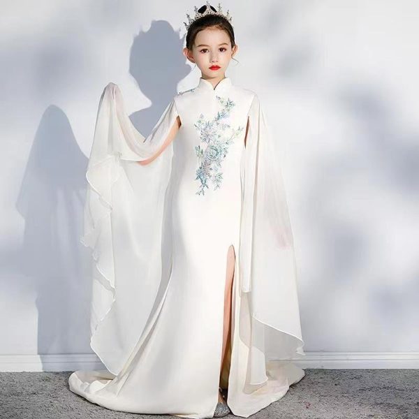 Cheongsam evening gown for girls aged 6-9-161 - Image 2